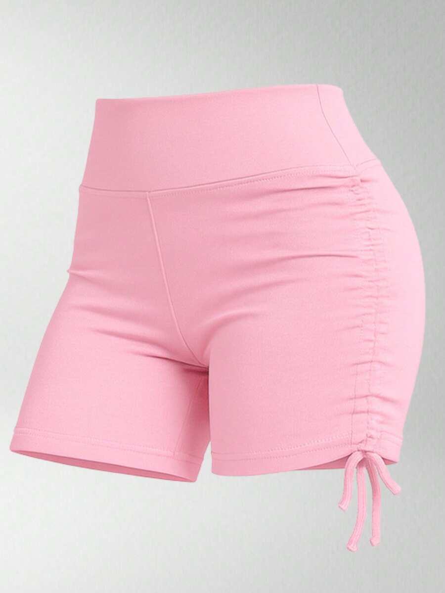 Short Cordinha Roupa Academia Feminino Fitness Treino Corrida Empina Bumbum Confortável