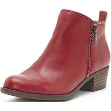 Women's Basel Ankle Bootie - Fashionable Footwear - 石榴石 - 查看 8