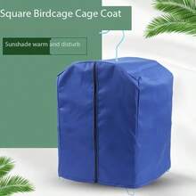 1pc Square Bird Cage Cover - Windproof, Warm, Dust-Proof And Anti-Disturbance, Dedicated Pet Bird Cage Cover
