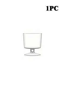 10-20pcs 2oz Mini Dessert Cups, Clear Glass Cups, Mini Ice Cream Cake Dessert Cups, Profiterole Appetizer Cups, Mousse Cups, Cake Molds, Suitable For Party, Wedding, Birthday Tasting Cups - Clear - View 10