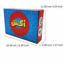 Trò chơi bài Akfosh, kích thước 16*11*4cm, trò chơi bài tiếng Ả Rập. - Nhiều màu - Xem 5