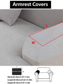1 Vỏ bọc ghế sofa co giãn 4 mùa, Vỏ đệm ghế sofa bằng vải nhung chống trượt, Vỏ bọc ghế sofa màu xám nhạt, Có thể giặt bằng máy, Chống bụi, Chống phai màu, Trang trí nhà cửa, Thân thiện với thú cưng, Thích hợp cho phòng ngủ, văn phòng, phòng khách, Ghế dài hình chữ L và ghế sofa 1-2-3-4 chỗ ngồi, Có thể giặt bằng tay - Màu Xám nhạt - Xem 18