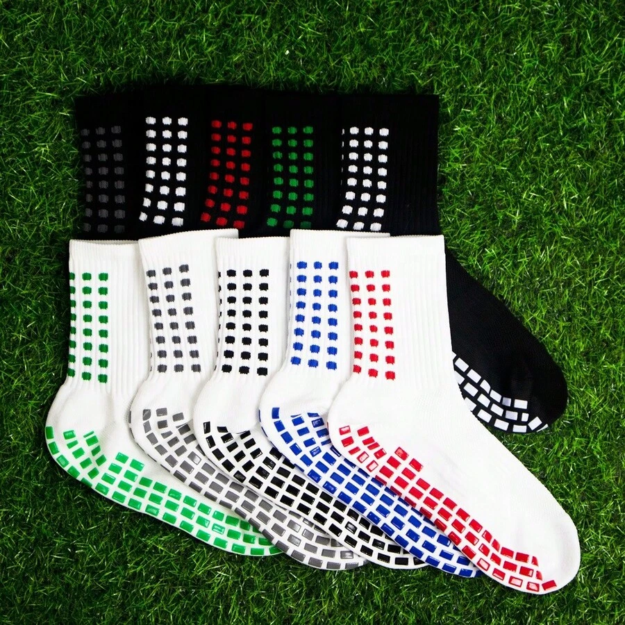 3/5/7 Pairs Men/Women's Anti-Slip Dot Grip Soccer/Running/Hiking/Cycling Socks