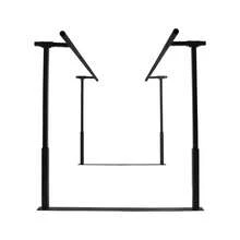 YIYIBYUS Heavy-Duty Walking Assist Bar - 440LBS Load Floor-Mounted Rehabilitation Parallel Bar - Black - View 5