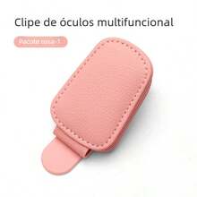 Novo Suporte Multifuncional para Óculos de Sol para Carro com Clip para Cartão, Porta-Bilhete, Fecho, Estojo para Caneta - Tamanho Único - Visão 9