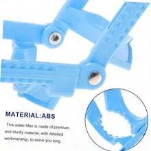 1pc/4pcs Ergonomic Dual-Purpose Water Bottle Handle, Sturdy PP Plastic Design For Easy Lifting And Carrying Heavy Water Jugs