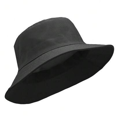 Chapéu Bucket Adulto Feminino Masculino Com Forro Boné De Praia Pescador Acampamento Proteção Solar