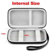 ALKOO Case For Anker 334 MagGo Battery (PowerCore 10K), For Anker Zolo Magnetic Power Bank 10000mAh Wireless Portable Charger Holder, For 633/622/621/321 5000mAh Fast Charging Battery Pack - Case Only Charger Case Packing Cubes For Women For Men Charger Bag - Black - View 3