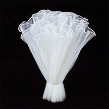 Tulip Rose Pearl Mesh Packaging Tulle Roll For Flower Bouquet Gift Bobo Balloon Birthday Party Wedding Anniversary Gift Wrapper - Multicolor - View 12