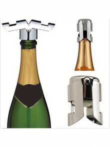 Professional Stainless Steel Champagne Sparkling Wine Bottle Sealer Stopper