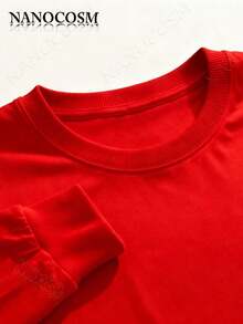 Winter Clothes For Women Christmas Outfit WomenNANOCOSM Cozy Fall & Winter Style Spring Long Sleeve Pullover Tops, Christmas Sweatshirts It's A Beaut Clark Sweatshirt Unny Christmas Tree Pullover Lightweight Shirt-Unisex Women & Men's Daily WearLoose And Comfortablesudaderas De Mujer - Đỏ - Xem 3