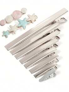 50pcs/20pcs Hair Clips 20mm-77mm Single Prong Alligator Hairpin Teeth Blank Setting For DIY Hair Clip Accessories Jewelry Making Supplies - Multicolor - View 9