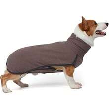 lifcasual Suéter para Perros Cuello Alto Cálido suéter de Invierno Ropa para Mascotas para Perros pequeños, medianos y Grandes(3GG Café) - Multicolor - Ver 6