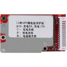 Tablero de Protecci¨ ® YOSOO BMS de polímero de litio y batería de litio para protección de batería 13S 48V / 54.6V ® n con Equilibrio - 1 - Ver 5
