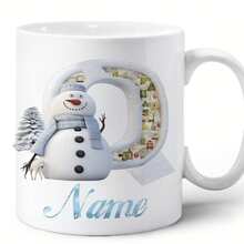 1pc, 11OZ,Santa Claus, Christmas,Santa Brings Money,Custom Mug , Text Mug Wrap With Butterfly , Last Minute Gift,Birthday Gifts, Holiday Gifts, Thanksgiving Gifts, Christmas Gifts, Halloween Gifts - Blue - View 19