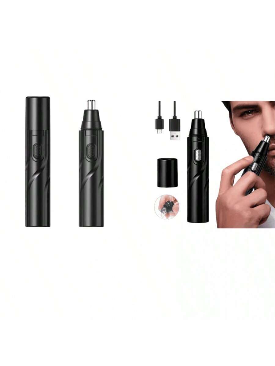 Recortador de vello nasal - CX-B2 - A pilas [con pilas] - Negro