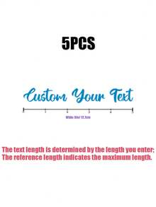 定制文字和姓名贴纸，个性化姓名标签贴纸，3-6英寸标签，姓名贴纸，定制贴纸，姓名贴纸，日期贴纸，DIY礼物，手工制作，手写字体，婚礼贴纸，礼品贴纸。可定制全息姓名贴纸，适用于水瓶、午餐盒等。 - 彩色 - 查看 16