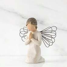 Angel Of Prayer Sculpted Hand-Painted Figure - 如圖 - 查看 2