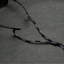 1pc Rhombus Hollow Half-Frame Polarized Eyeglasses, Blue/Black/Purple/White, Sporty Eyewear For Outdoor, European & American Style, Fashionable Sports Eyeglasses, Comes With Halter - Multicolor - View 13