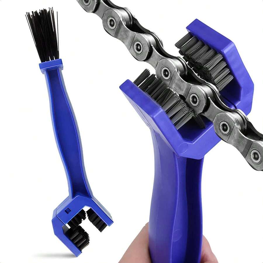 Motorcycle/Bicycle Chain Brush - Instantly Clean And Maintain Your Chain! - Multicolor - View 1