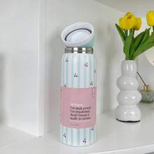 32oz Straw Insulated Water Bottle Double-Layer Stainless Steel Vacuum Thermal Mug For Sport And Trave - cuộc chiến vui tươi-32oz - Xem 2