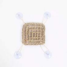 1pc Triangle Reptile Hammock, Woven Grass Pet Reptile Resting Mat, Terrarium Decor Hammock For Lizards, Geckos And Small Reptiles