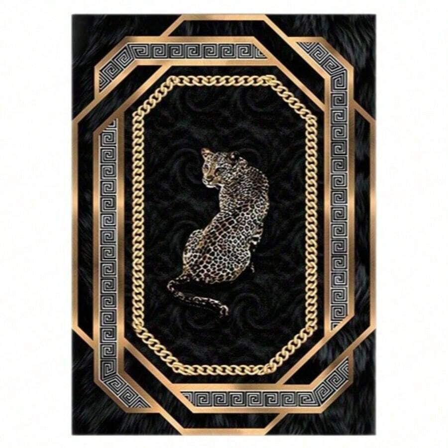 Luxury Bohemian Carpet, Suitable For Living Room, Office And Cafe, Home Decor Mat, Bedroom, Porch, Versatile Unique Striped Pattern