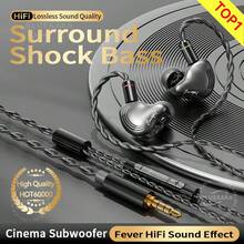Tai nghe VAORLO Fever HiFi Sound Effect Tai nghe nhét tai Dynamic In-Ear Monitor Tai nghe có dây có thể tháo rời Chống ồn Tai nghe nhạc Thể thao Trò chơi - Nhiều màu - Xem 2