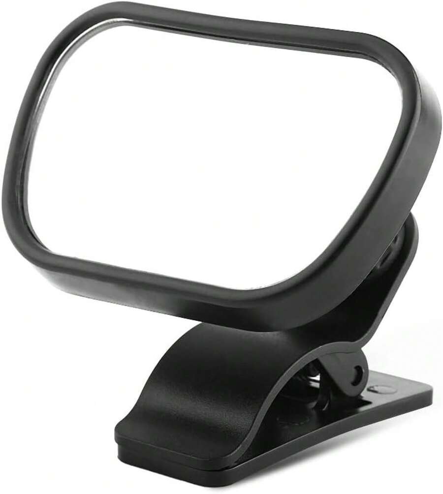 Espejo retrovisor de  de 1 pieza Espejo Retrovisor de Bebé Auto Espejo coche bebé espejo ajustable para el asiento trasero del niño del bebé con clip de ventosa - 1 - Ver 1