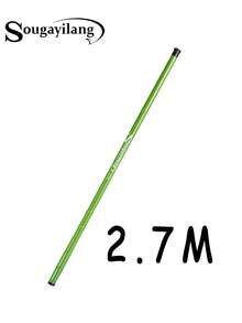 SOUGAYILANG 1 PC Telescopic Fishing Rod Hand Pole 2.7/3.6/4.5/5.4M Options Ultra Light And Portable For Grass Carp, Crucian Catfish For Stream Fishing &Reservoir - Green - View 13