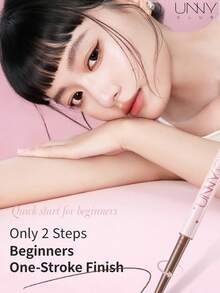 unny club 2-In-1 Gel Eyeliner Pencil, Fine Tip, Smooth & Pigmented Color, Nourishing, Waterproof & Sweat-Resistant - R03 Đỏ đậm - Xem 6