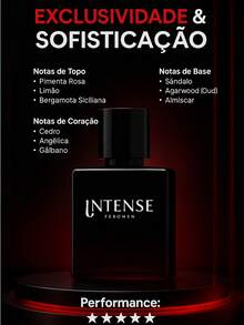 Intense Feromen 50ml Seductive And Attractive Perfume (Men's Perfume With Activated Pheromones) - 木質香調 - 查看 5