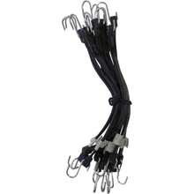 Kotap MABC-36 All Purpose Light Duty Adjustable Bungee Cords, Orange/Black, 36-Inch (10-Count)(Goma elástica 38.1 cm (15 pulgadas)) - Multicolor - Ver 1