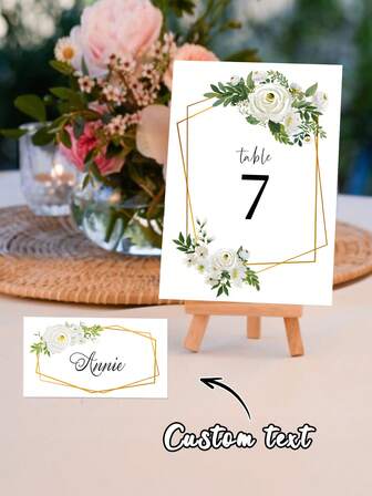 50枚 カスタマイズ可能 緑のユーカリデザイン テーブルナンバーカード 1-25、カスタムテキスト、ブランクプレイスカード ウェディング 婚約 記念日 パーティー用品 ウェディングテーブルナンバーカード グリーンユーカリ テーブルカード 両面 パーティー テーブルナンバー ウェディングレセプション 誕生日 ブライダルパーティー