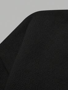 Boże Narodzenie Nowy Rok/Minimalistyczny jednolity kolor, luźny krój, wyszczuplający sweter typu pullover, jesień/zima, Boże Narodzenie Nowy Rok - Czarne - Zobacz 11