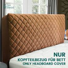 1PC Solid Color Bed Headboards Covers, High Elasticity Dustproof Protective Bed Headboard Slipcover, Skin-Friendly & Soft,For Single And Double Beds 1pc Thickened Linen Headboard Cover