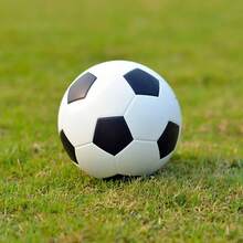 Size 5 Classic Black & White Checkered PVC Football, Suitable For Outdoor Sports - Black and White - View 5