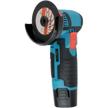 Mini amoladora angular inalámbrica de 12 V Amoladora angular sin escobillas Kit de herramientas de corte de alta potencia Amoladora eléctrica con - Tipo de Enchufe A USA (110-127V) - Ver 6