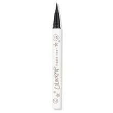 ColourPop BFF 液体眼线笔 - 精准毡尖液体眼线笔 - 高显色度可叠加彩色眼线笔，防晕染配方 - Numero Uno (0.2盎司)，旅行装，旅行必备，情人节礼物，平价，旅行化妆刷，女士礼物，化妆师，专业全套化妆工具 - ColorD - 查看 1