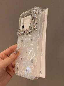 Casing Ponsel Mewah Berkilau Berlian Payet Fashion Baru Tekstur Cangkang Kristal 3D Rhinestone Kompatibel Dengan iPhone 14 Pro Max/14 Pro/14, Kompatibel Dengan iPhone 15 Pro Max/15 Pro/15, Kompatibel Dengan iPhone 12/13 Pro Max, Kompatibel Dengan iPhone 17/17 Pro/17 Pro Max, Kompatibel Dengan iPhone 16/16 Pro/16 Pro Max/16 Plus, Versi Internasional, Bukan Versi Domestik, Hadiah Ulang Tahun - MultiWarna - View 5