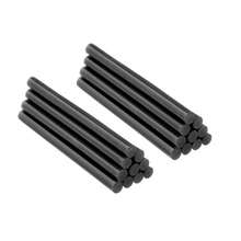 ENPOINT 7.2mm黑色胶棒，50支/包，热熔胶棒散装，适用于手工DIY艺术学校粘合项目、维修密封。