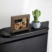1 Pc/Integrated Adjustable TV Set-Top Box Holder - Cable Management Box, Multifunctional Display Mount For Wall-Mounted TV With Media Box/Router Storage - High-Strength ABS Matte Surface, 2026 Cord Management Solution, New Year Home Office Upgrade, Valentine's Tech Gift, Space Saving TV Accessory - Multicolor - View 5