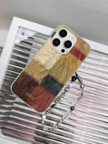 Ốp lưng điện thoại cao cấp họa tiết kẻ caro, chất liệu chiffon mềm mại, màu bạc, kiểu dáng tối giản, tương thích với iPhone 17/17 Pro/17 Pro Max, 16/16 Pro Max, 15/15 Pro Max, Apple P13, P14, P11, P12, XS, XR, 7/8 Plus, 7/8, A14, A15, S23 Ultra, A50, A12, A32, A52, A72, A51, A21S, A13, A14, S22 Ultra, S23, A33, A53, S20 FE, 13, 15. - Nhiều màu - Xem 3