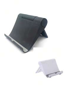 1 pieza Soporte ajustable de escritorio para tablet, soporte plegable multifuncional para teléfono celular compatible con iPhone, teléfono Android, regalo para cumpleaños, familia, amigos, accesorios para teléfono - Multicolor - Ver 10