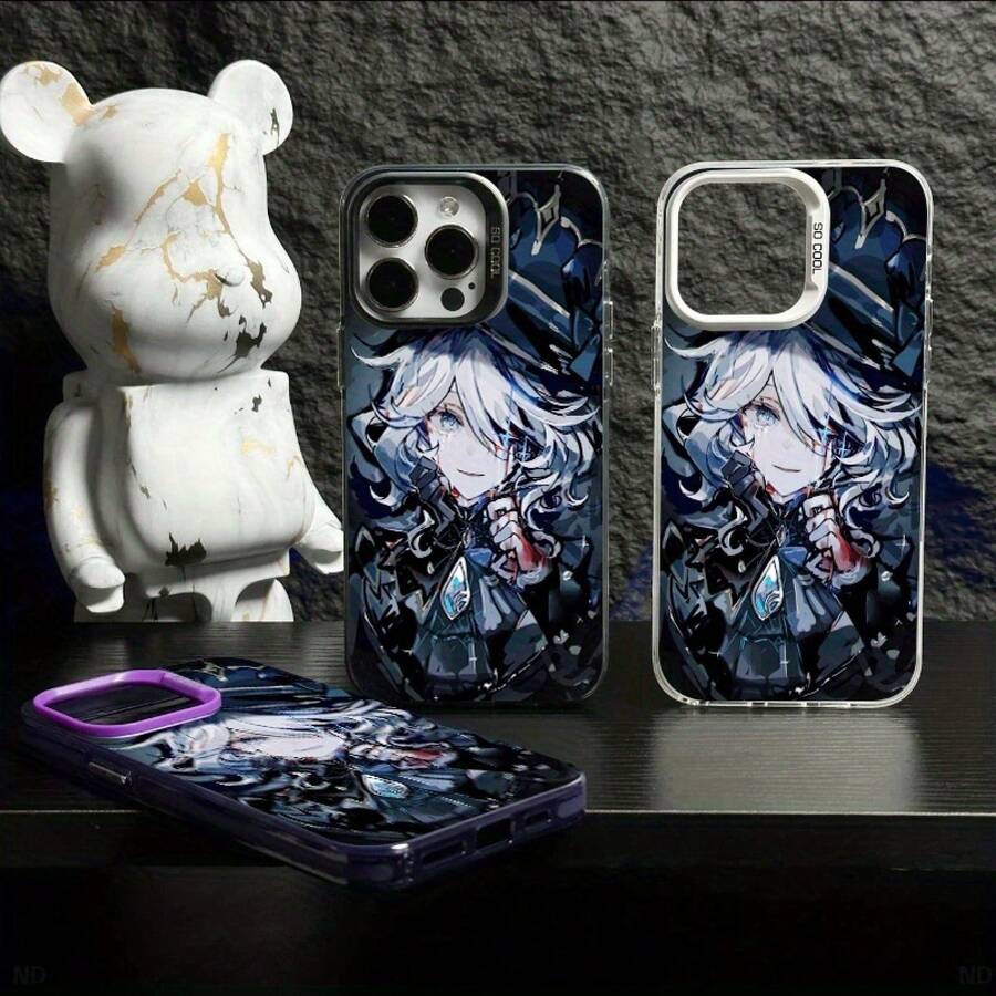 Adecuado para funda de 14 de Furina (03), Apple 13 /pro /8 /tpuplus simple xs nuevo modelo max trendy 7 retro 12 fashion 16, funda protectora mini personalizada 11 /xr. - Colores mixtos - Ver 1