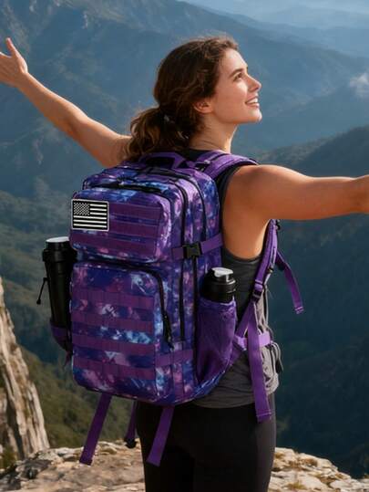 SEYATULLH High Capacity Hiking Sports Bag, Outdoor Multifunctional Tactical Backpack