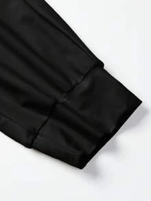 2-Pack Women's Lightweight Quick-Dry Running Pants Loose Casual Pants With Zippered Pockets - High Stretch Fabric For Gym & Yoga - Đen + Xám - Xem 8