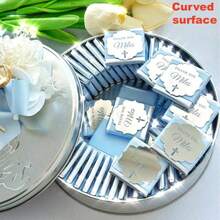 个性化婚礼回礼 定制亚克力镜面巧克力回礼 金镜或银镜 回礼不包含巧克力 返校季 圣诞节礼物标签装饰 永恒的爱 单身派对回礼 - 彩色 - 查看 47