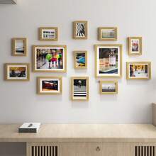 13-Piece Premium Photo Wall Frame Set, Collage Wall Display For Living Room & Bedroom, Includes Landscape Photos, No Drilling Required