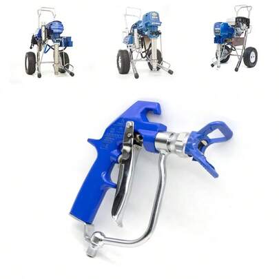 Airless Spray Gun Paint Putty Spray Gun 360 ° Rotating Joint 1/4 Turn 3/8 Joint Connected To High-Pressure Airless Spray Pipe GRACO Wagner Titan Gutubao 7200PSI